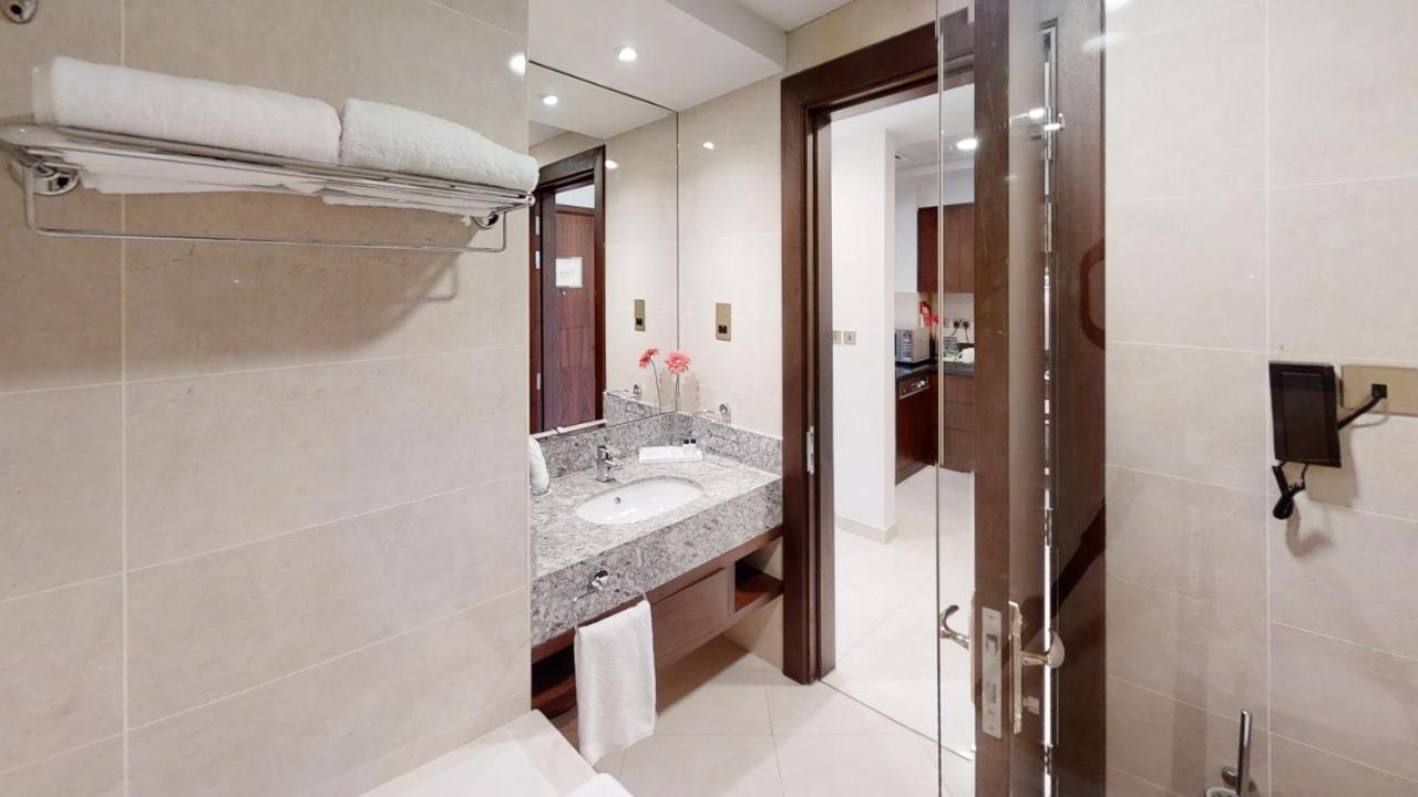 Suha Park Hotel Apartments, Waterfront Jaddaf Dubai Eksteriør billede