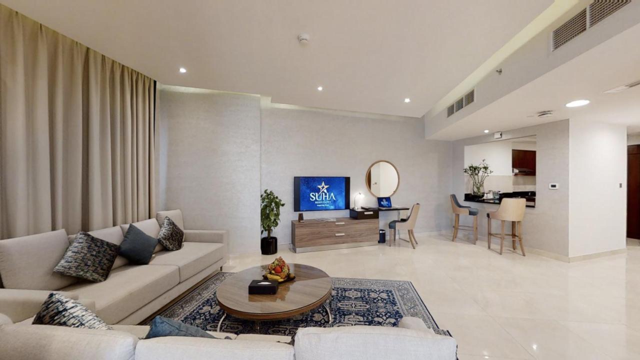 Suha Park Hotel Apartments, Waterfront Jaddaf Dubai Eksteriør billede