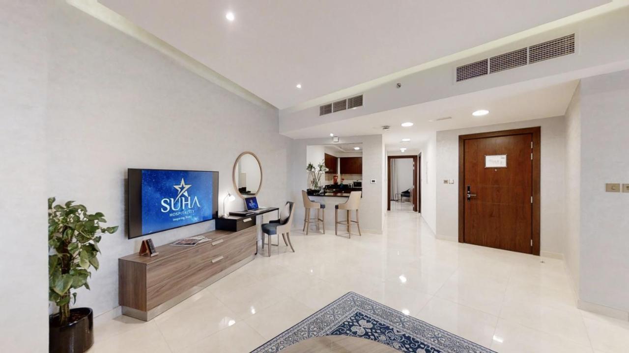 Suha Park Hotel Apartments, Waterfront Jaddaf Dubai Eksteriør billede