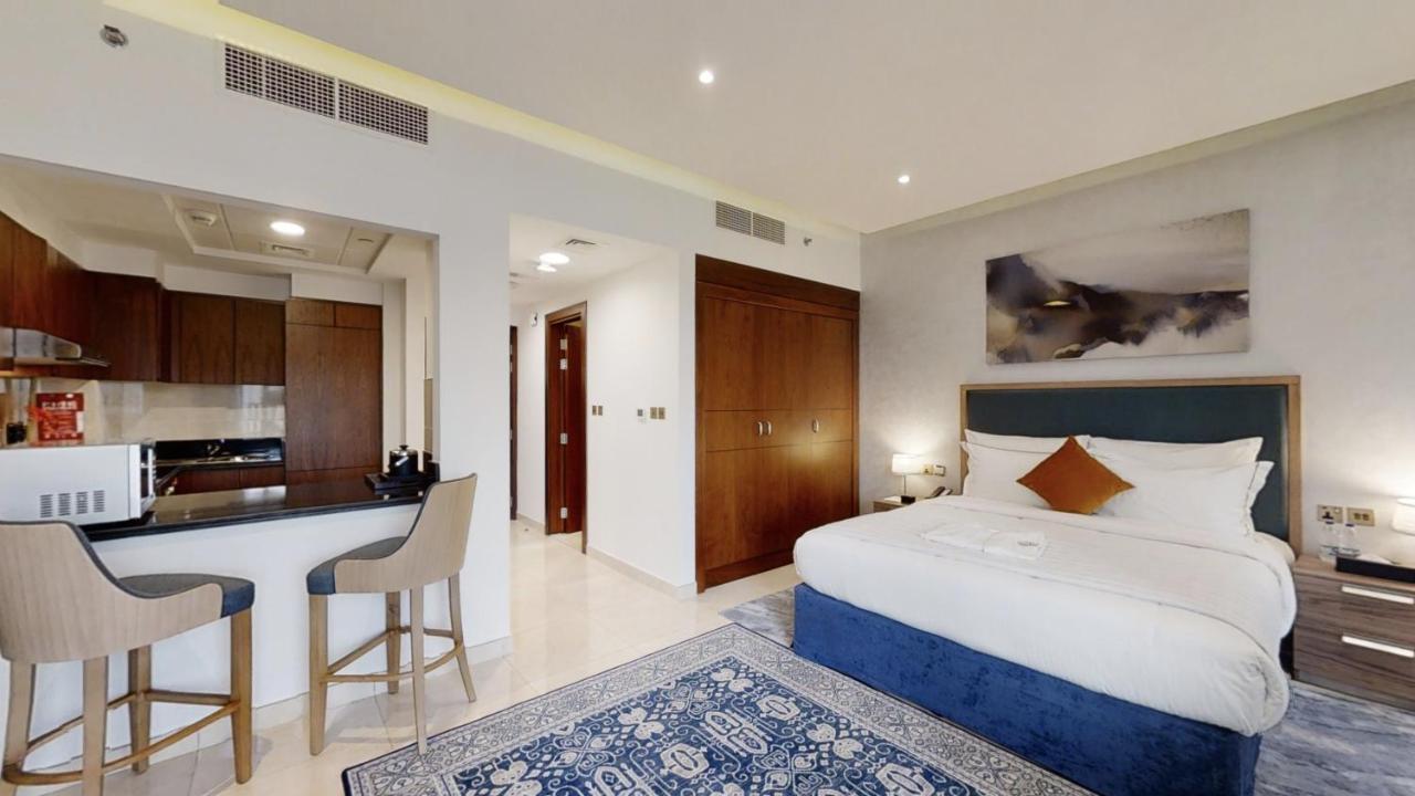 Suha Park Hotel Apartments, Waterfront Jaddaf Dubai Eksteriør billede
