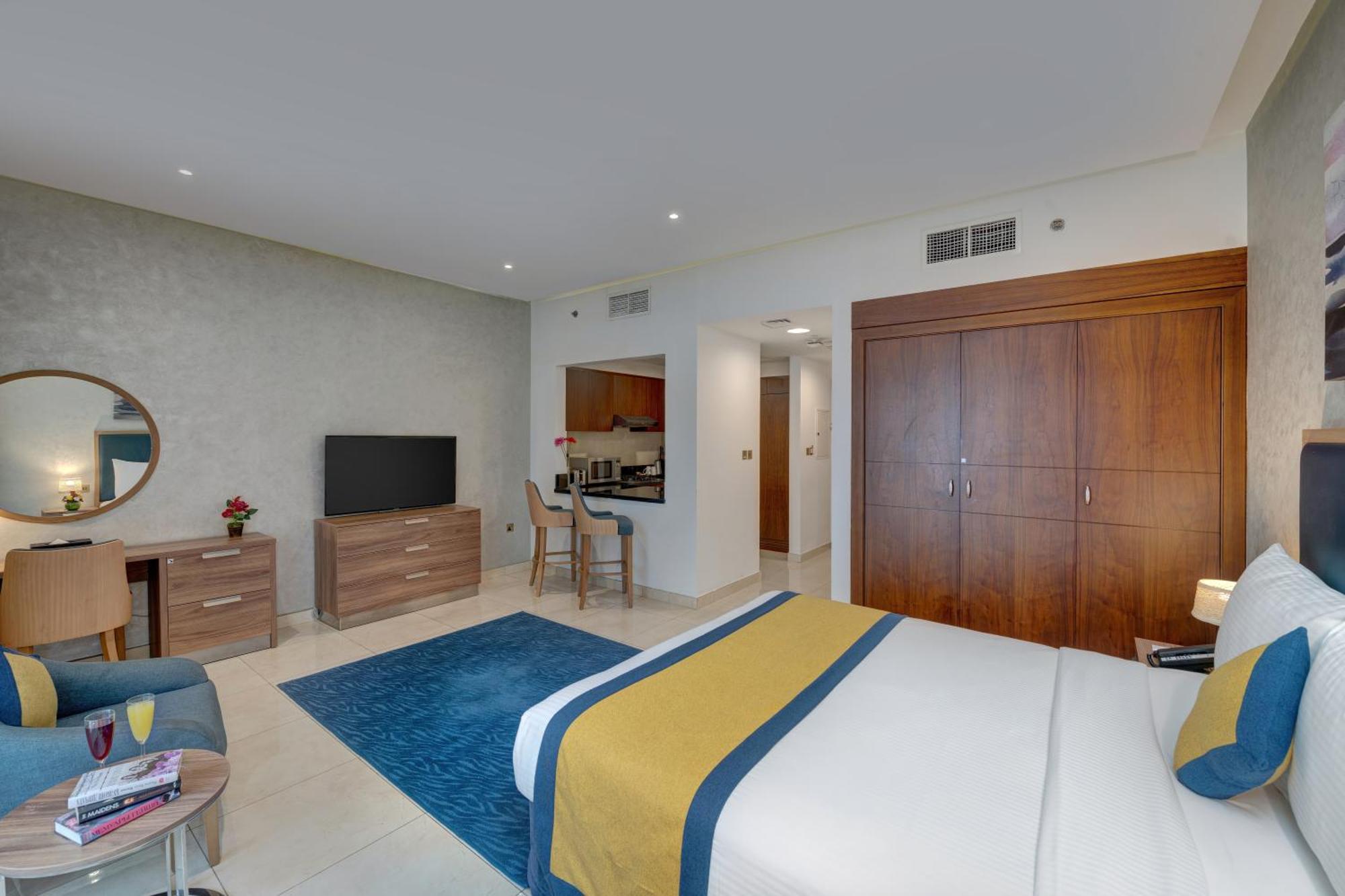 Suha Park Hotel Apartments, Waterfront Jaddaf Dubai Eksteriør billede