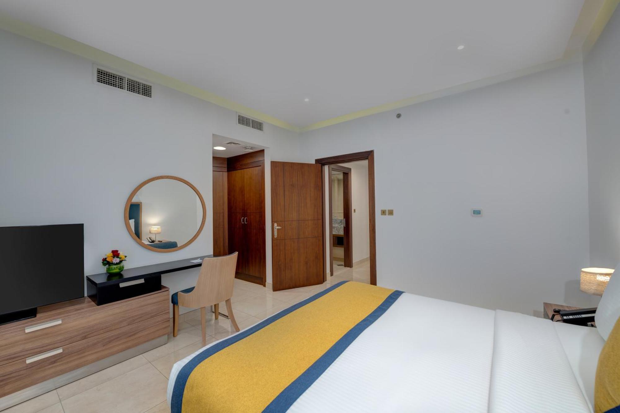 Suha Park Hotel Apartments, Waterfront Jaddaf Dubai Eksteriør billede